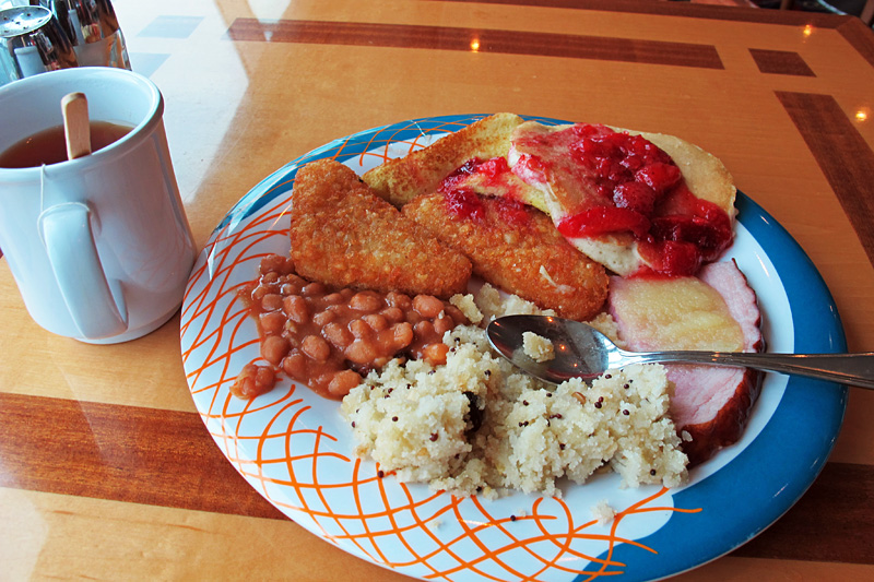 Windjammer breakfast buffet