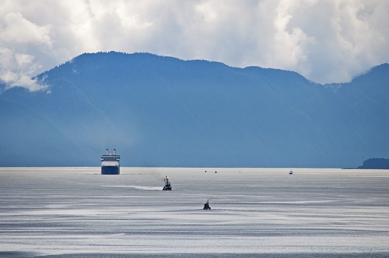 Another cruise ship heading to Juneau