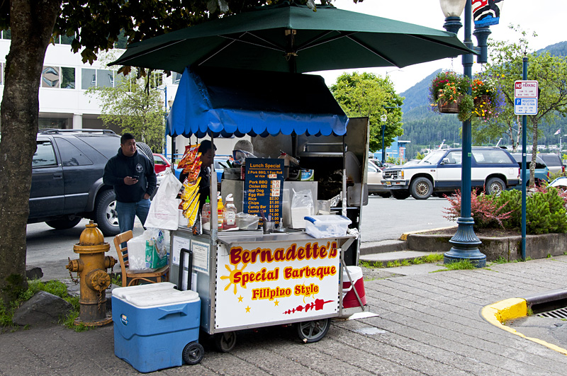 Filipino food cart