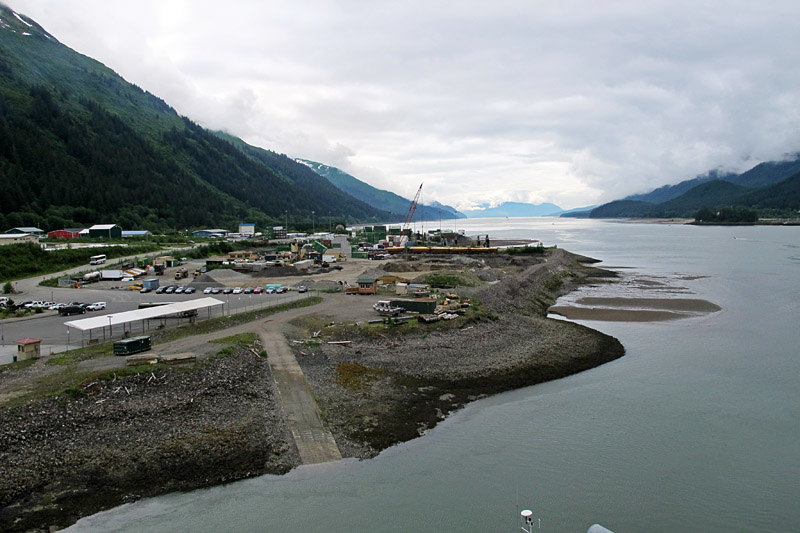 Industrial area near the docks