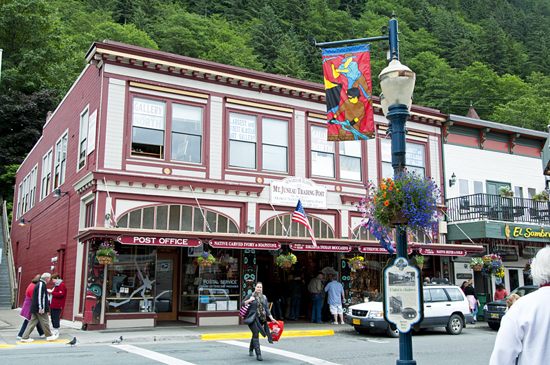 Juneau has lots of souvenir shops