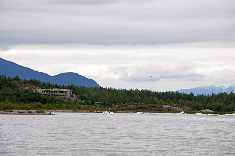 Looking back at the visitor center