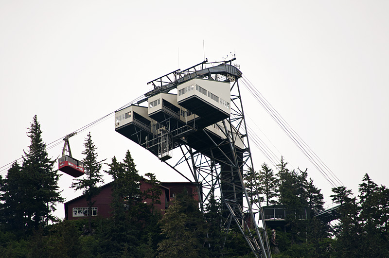 The Mt Roberts Tram