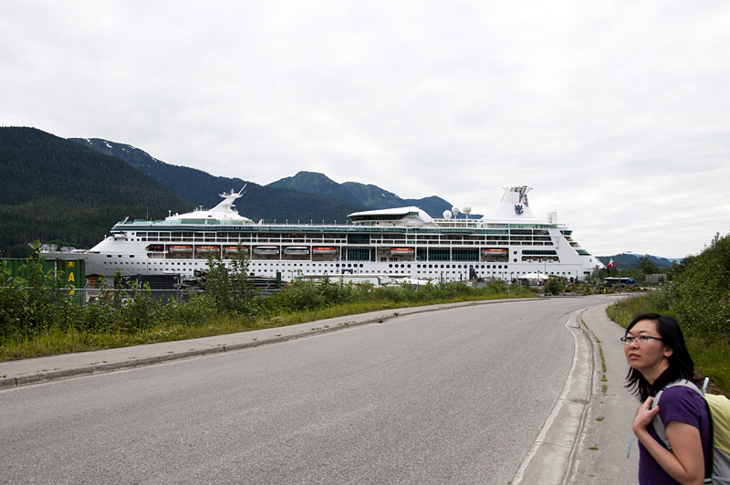 The walk back to the ship was a bit longer than we thought