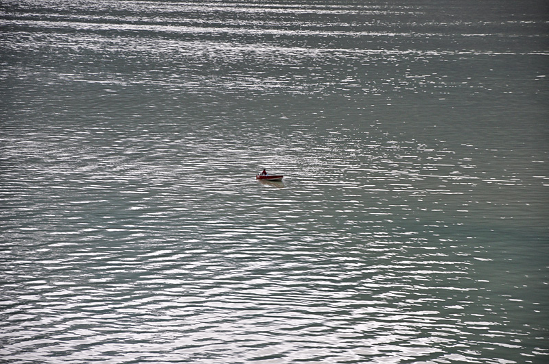 The lone fisherman