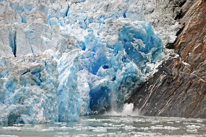 Glacier calving