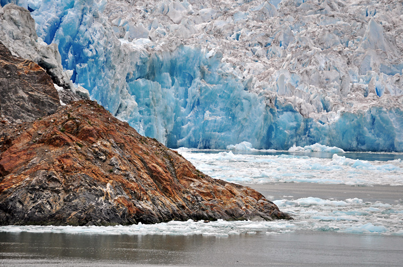 Glacier colors