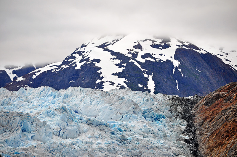 Top of the glacier