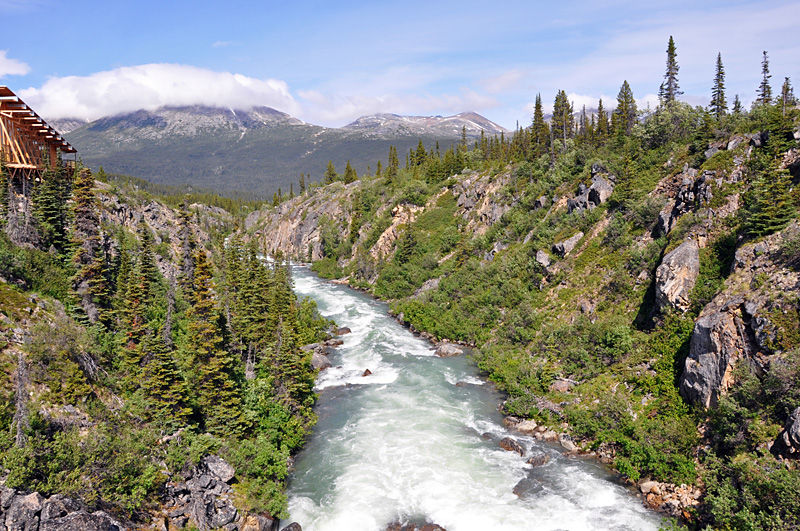 Looking downriver from the Yukon suspension bridge-2