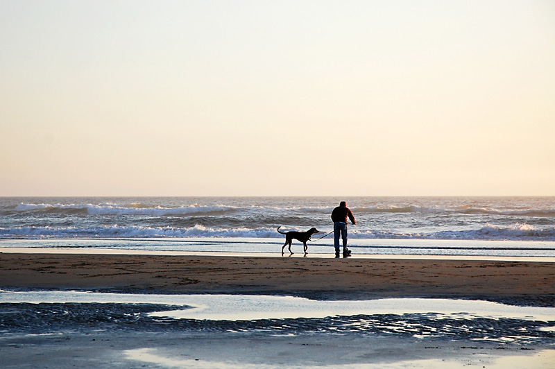 Mulder and I at the beach.jpg