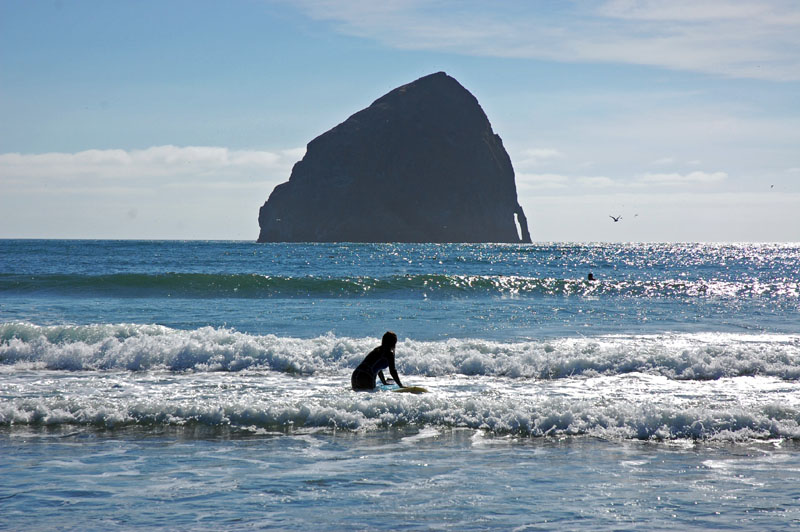 Surfer Girl at Cape Kiwanda.jpg