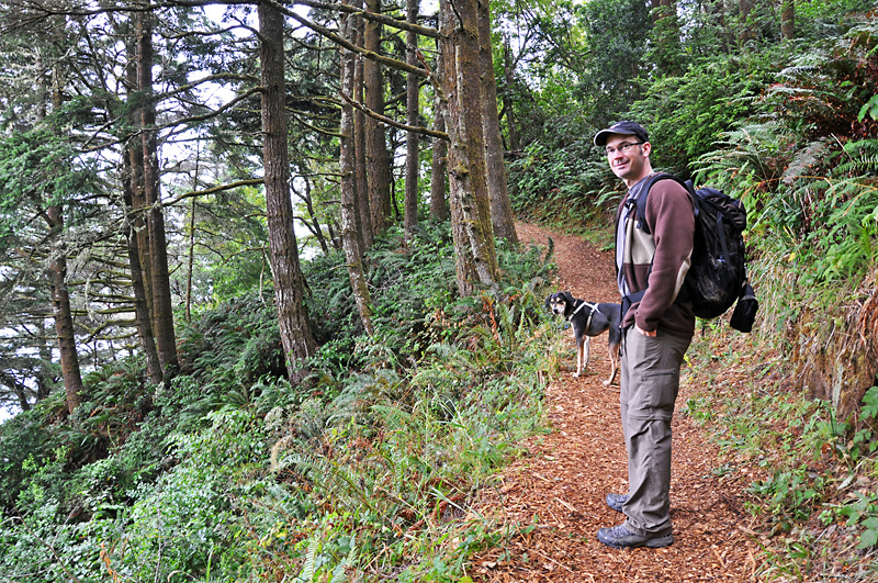 Hiking around Port Orford Heads