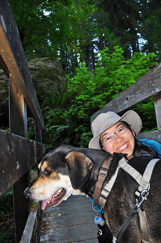 Mulder loves to go hiking