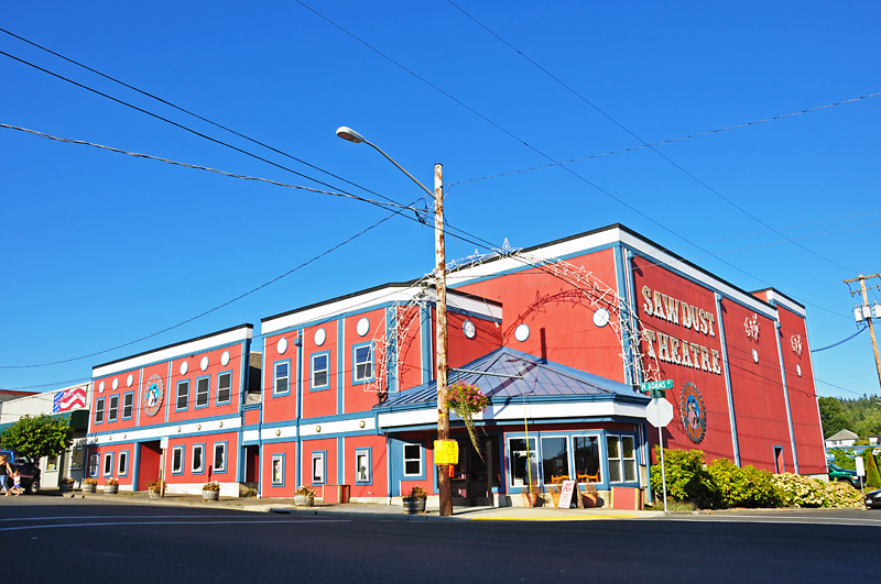 Sawdust theatre in Coquille OR