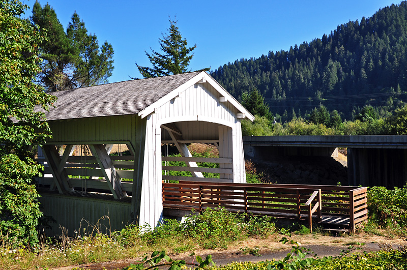 The bridge is now a park