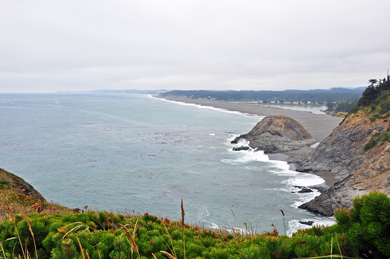 The coast looking north