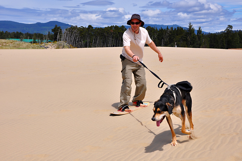 Mulder tries being a sled dog for about 30 seconds.jpg