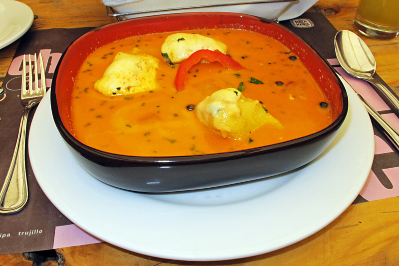 Cauche, potato and cheese soup