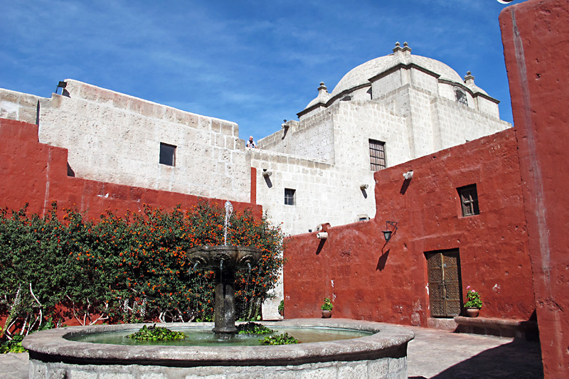 Fountain at Santa Catalina Monastery