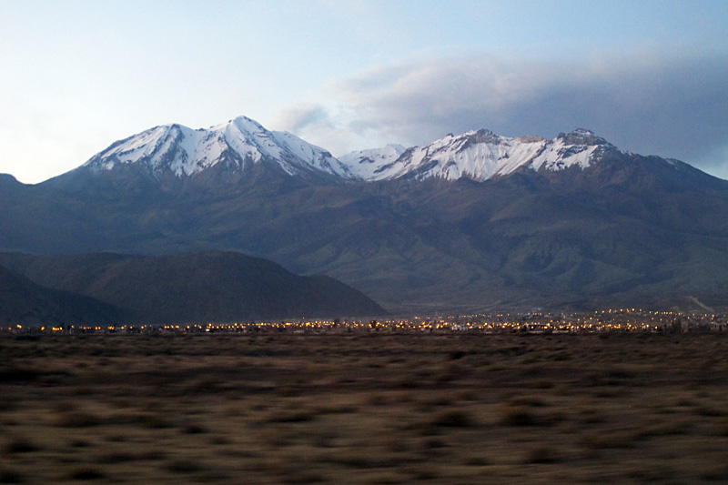 Landing in Arequipea