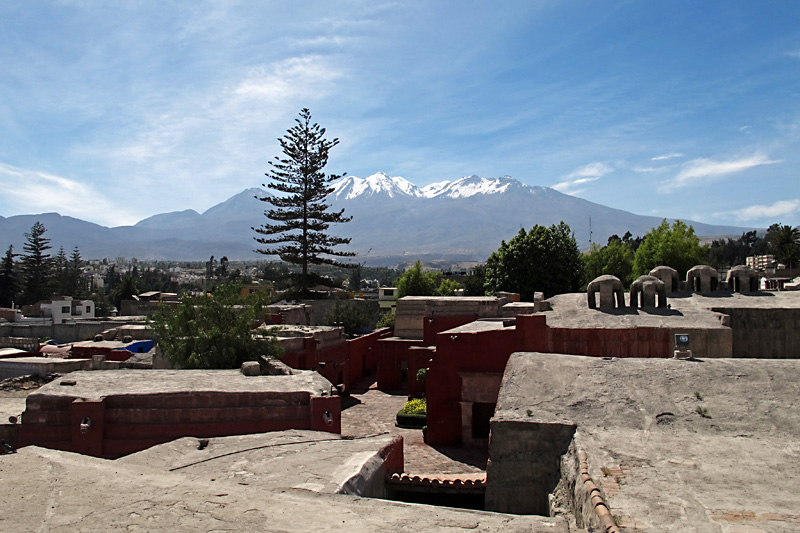 Looking across the city from the top of the Cathedral