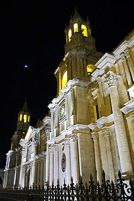 San Francisco Cathedral at night