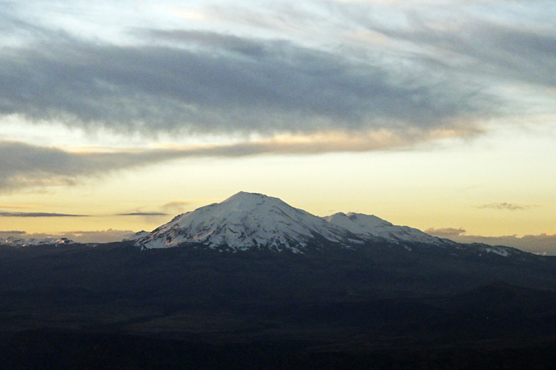 Sunset on the Andes