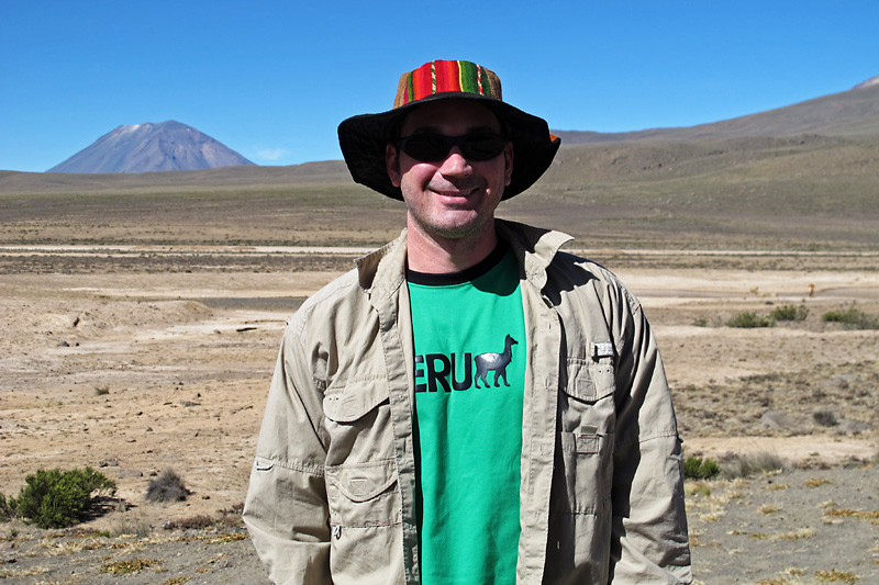 Loving this Colca Canyon trip, El Misti is in the background here