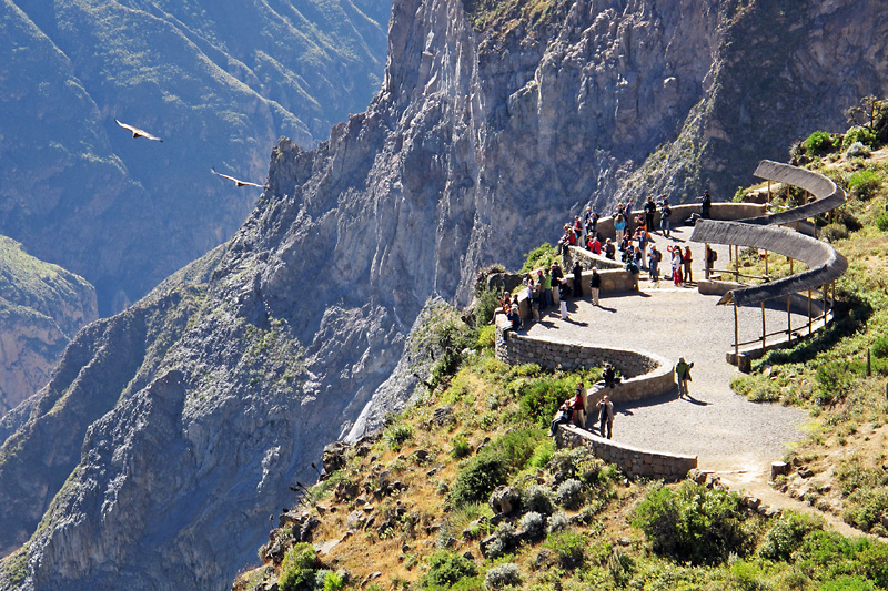 One of the Condor viewing platforms