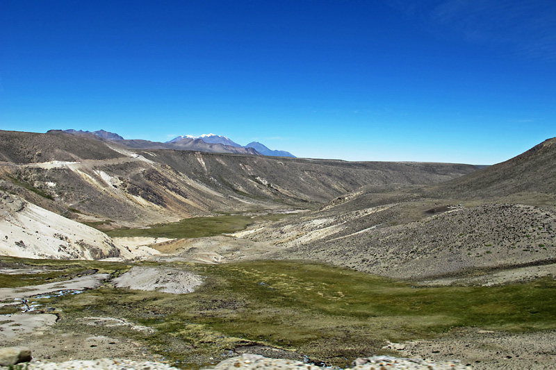 Over the pass and on the way to Chivay