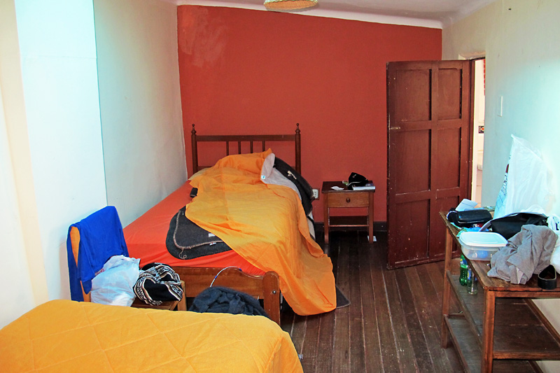 A 20 dollar per night private hostal with a bathroom