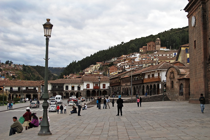 Chillin in the Plaza De Armas