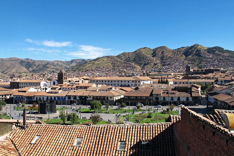 Patio view from Marcelo Batata Restaurant