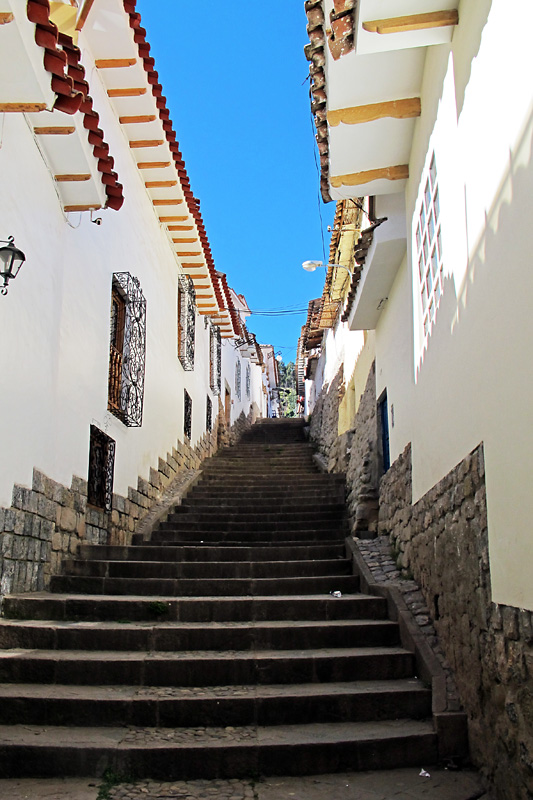 Stairway to a cheaper hostel