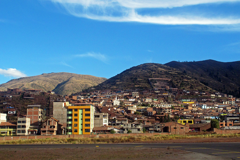 View from the runway