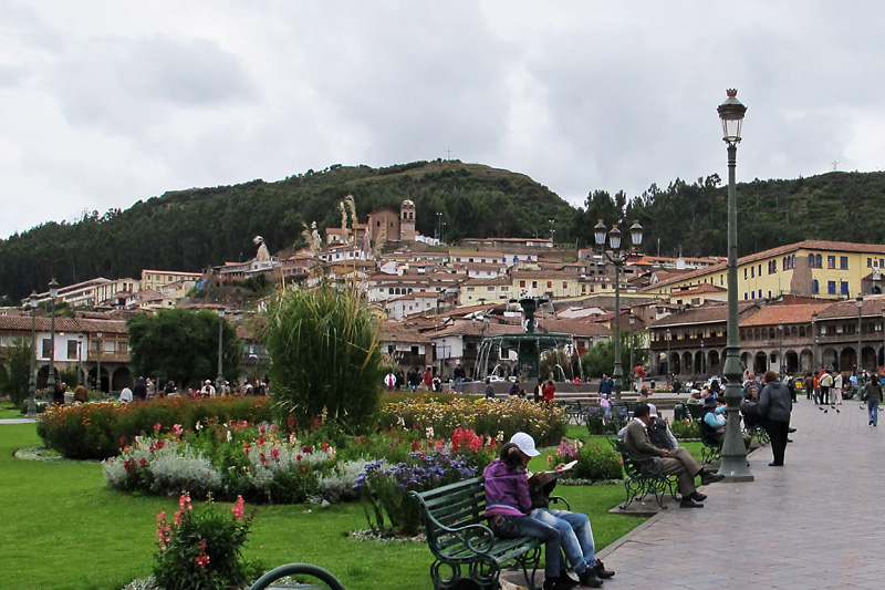 In the Plaza De Armas.jpg