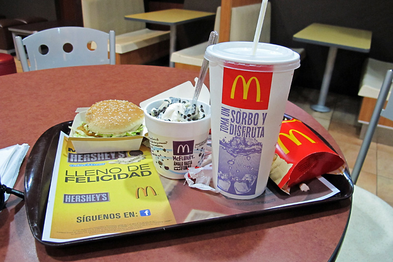 The Mcflurry was good, but the rest was.....jpg