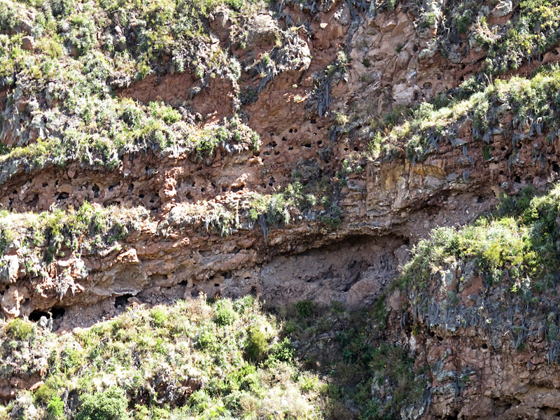 The holes in the side of the mountain are actually burial sites.jpg