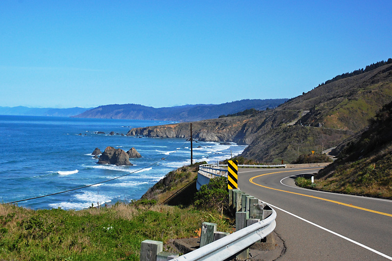 It took me 2 days to get to Oregon on PCH 101 because there are so many stops like this