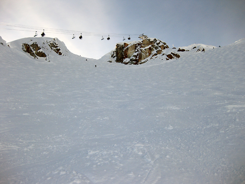 Looking back up at the summit express.jpg