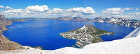 Crater Lake with Wizard Island Panorama .jpg