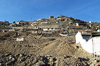 These houses are probably not earthquake proof