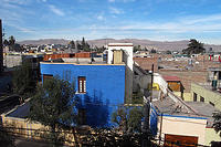 Looking out over the town from my hotel roof