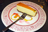 Mango cheesecake, yum