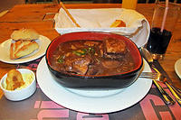 Traditional spicy pork stew