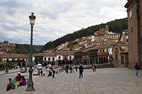 Chillin in the Plaza De Armas