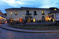 City streets at night